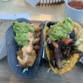 Grilled Wild Mexican White Shrimp Taco (1)