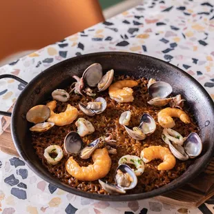 paella de mariscos