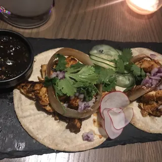 CHICKEN TACOS