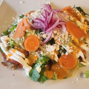 Before - Special of the day  Pollo Asado Enchiladas