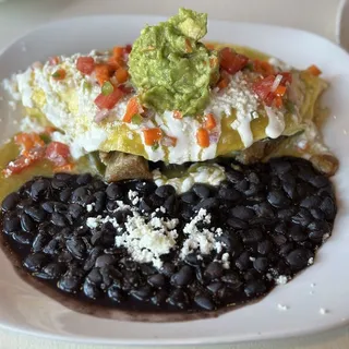 Chile relleno omelette