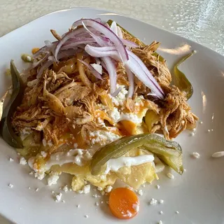 Chilaquiles Scrambled