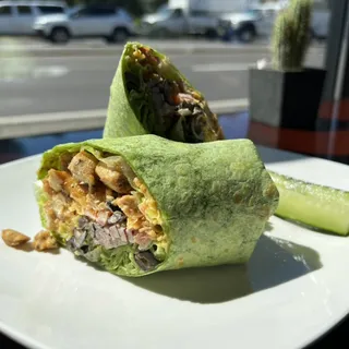 Spicy Cajun Chicken Wrap