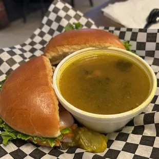 Arizona Monster &amp; cup of soup