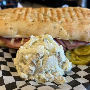 Cambiano and Potato salad