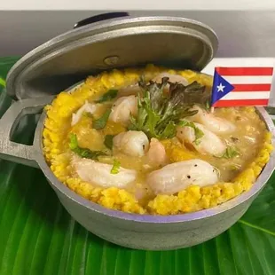 Asopao de Camarones / Shrimp &amp; Rice Soup