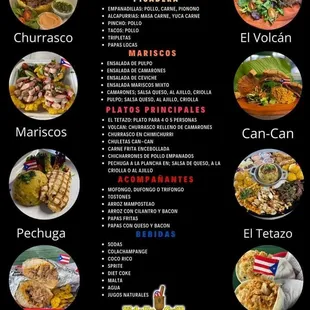 Vidal&apos;s Grill (Tu Sabor Boricua) * Food Truck Menu