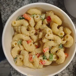 Delicious macaroni salad!