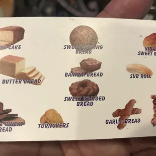 different types of bread