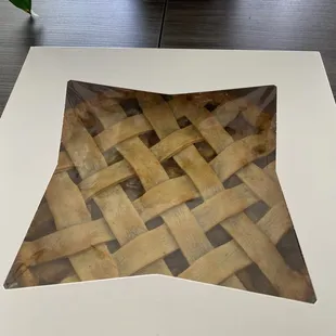 an apple pie in a box