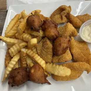 Large Tennessee River Catfish Filet Plate