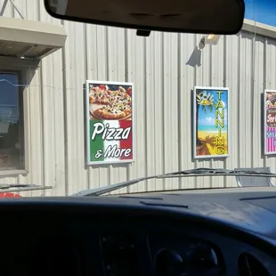 plenty of parking in front of the store