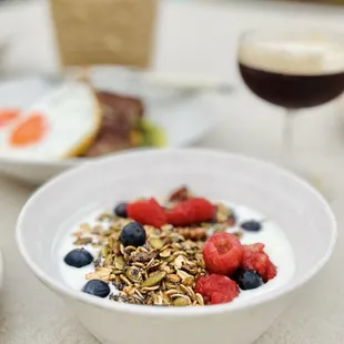 Straus organic yogurt parfait