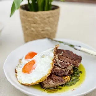 Steak hash