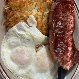 Steak and Eggs