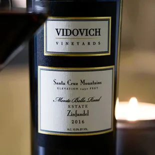 2016 Monte Bello Road Zinfandel