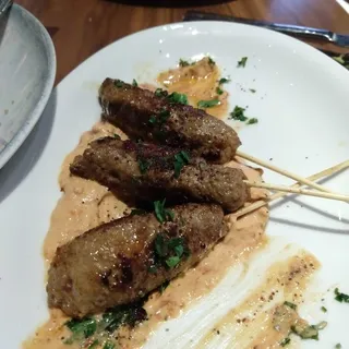 Moroccan Beef Skewers