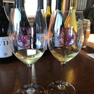 Tasting their 2014 Roussanne - was NOT a fan! This wine tasted like beer :/