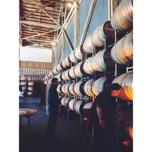 Our awesome barrel sampling host