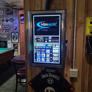 a billiards machine
