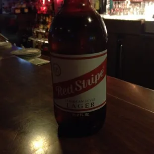 Only came for my Red Stripe to take back to Bauer&apos;s 66 1/2 next door.