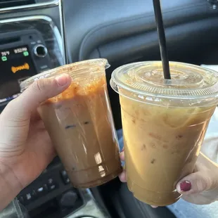 cocoa nana and perfect latte