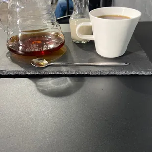 Chiapas pot over with oat milk