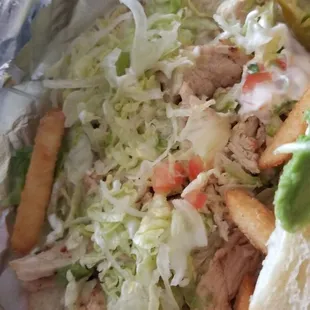 Chicken torta