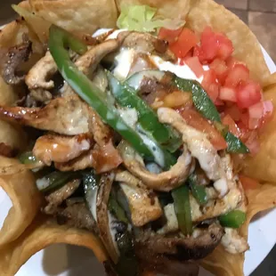Taco salas fajita