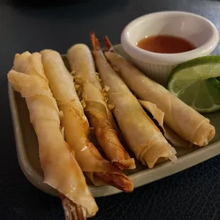 Shrimp appetizer, delicious