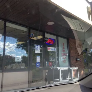 Outside of the business. Very nice &amp; clean .