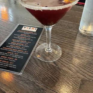 Signature martini