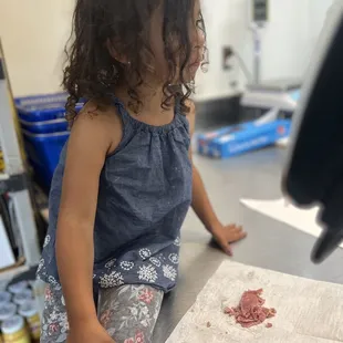 You know its a family restaurant when they give your little girl the first cuts of lean corned beef