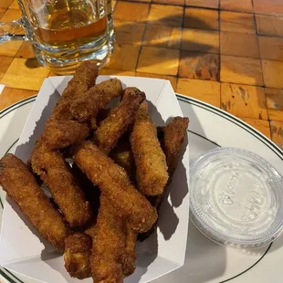 Fried zucchini sticks