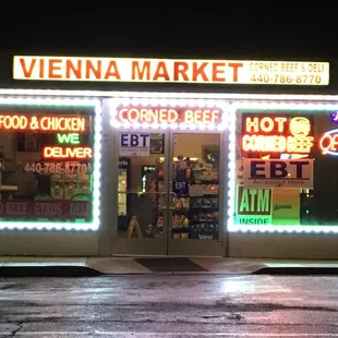 Front entrance, next to a laundromat and Marco&apos;s Pizza.