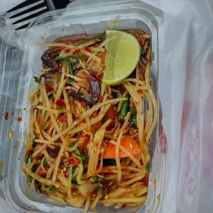 Papaya salad