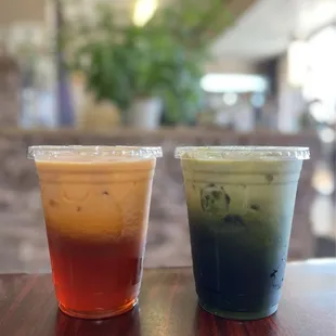 Thai Tea and Green Thai Tea