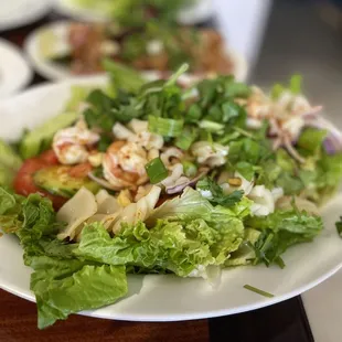Shrimp salad.