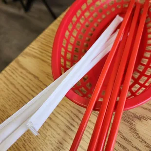 Very hard to get them to stop wasting unrecyclable plastic like straws.