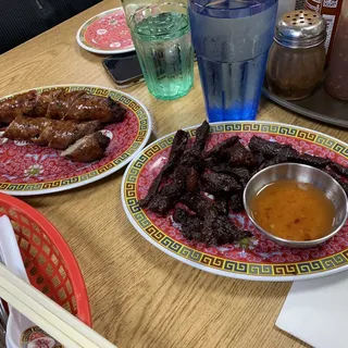 Laotian-Style Fried Beef Jerky