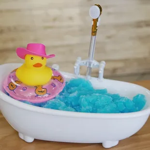 Drunken duck cocktail