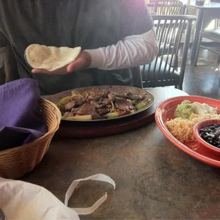 Steak Fajitas