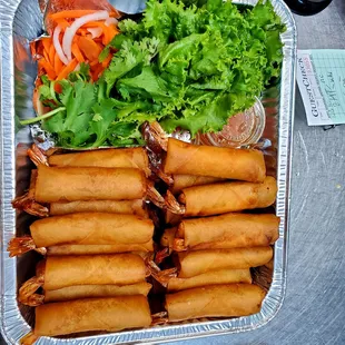 Fried Shrimp Eggrolls (Party tray)