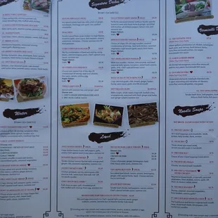 Menu inside