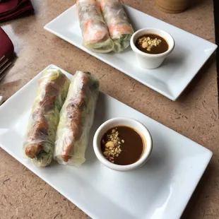 Spring rolls!! Bomb.
