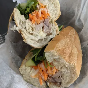 Pork banh mi