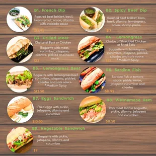 Menu (2 of 9) as of 10/2/2024