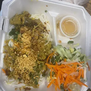 Vermicelli with Lemongrass Chicken