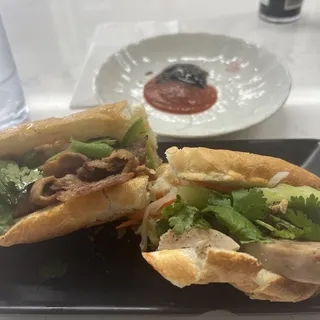 Vietnamese Grilled Pork Sandwiches
