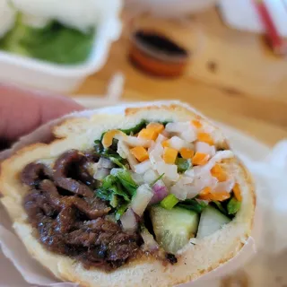 Kimchi Sirloin Banh Mi